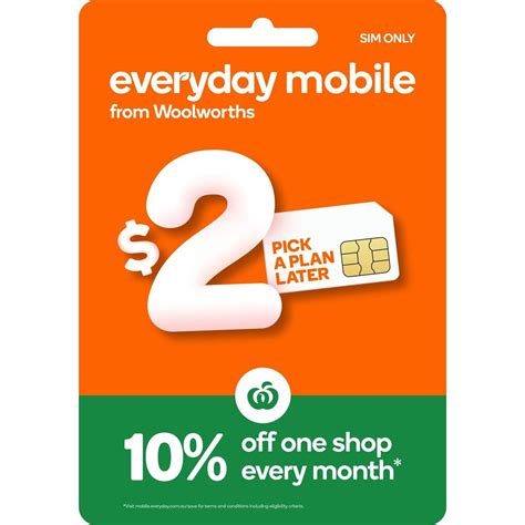 woolworths mobile sim